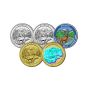 America the Beautiful® National Parks 5 Piece Quarter Washington