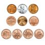 Lincoln One Cent Type Set