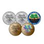 AMERICA THE BEAUTIFUL® NATIONAL PARKS 5 PC QUARTER SET - Salt Bay, USVI