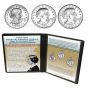 Last S Mint Business Strikes 3 Coins Susan B. Anthony Dollars