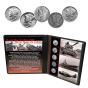 WWII Silver Mercury Dimes 1941-1945 