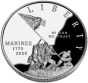 2005 Marines Commemorative Silver Proof Dollar