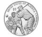 2022 Negro Leagues Baseball Proof Silver Dollar with Privy Mark