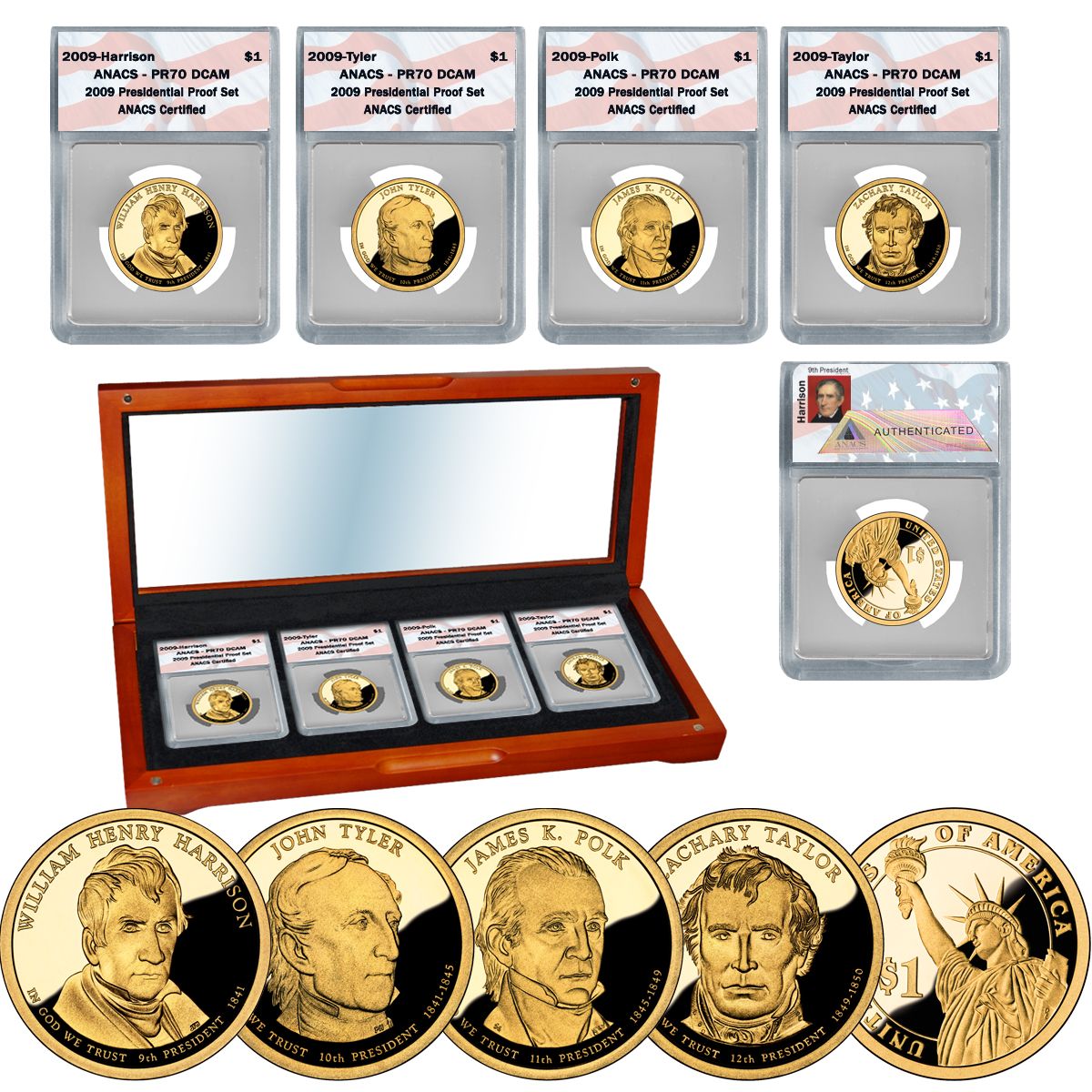 2011-S Andrew Johnson DCAM Proof Golden Dollar Bargain Priced Shipped Free 