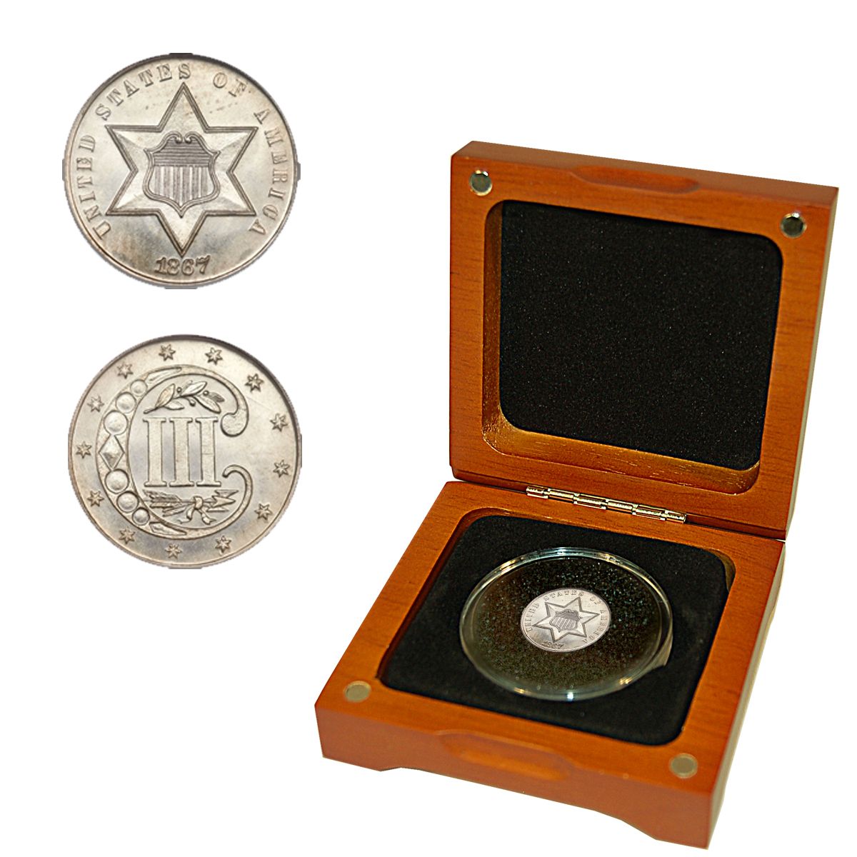 Three Cent Silver 1851 -1873