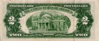 $1 BLUE SILVER CERTIFICATE and RED SEAL $2 BILL