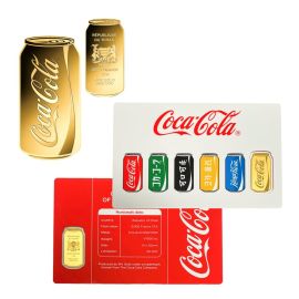 Coca Cola Can 1/1000 Ounce Gold Coin