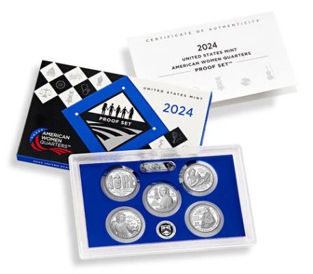 American Women Quarters 2024 Proof Set 1