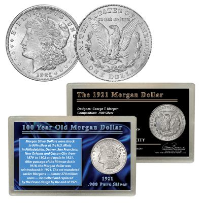 100 Year Old Morgan Dollar 1