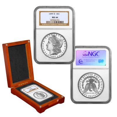1899 O Morgan Silver Dollar NGC MS64 1