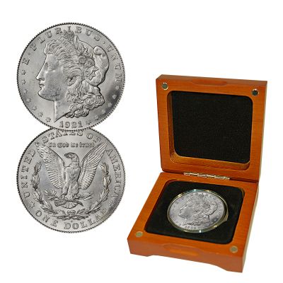Last S Mint Morgan Silver Dollar 1