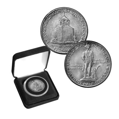 1925 Lexington-Concord Sesquicentennial Half Dollar 2