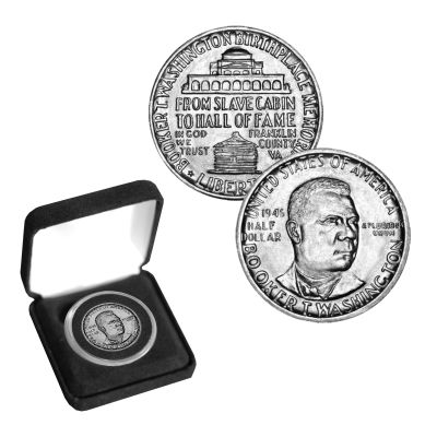 1946-1951 Booker T. Washington Silver Half Dollar 2