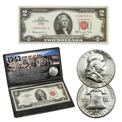 1963 End Of An Era Coin And Currency Set 1
