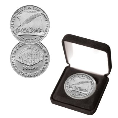 1987 Constitution Commemorative Silver Dollar 1
