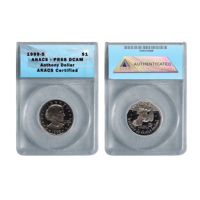 Susan B. Anthony Dollar PR68 or better 1