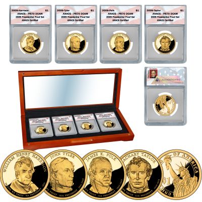 Presidential Dollar Year Set PR70 1