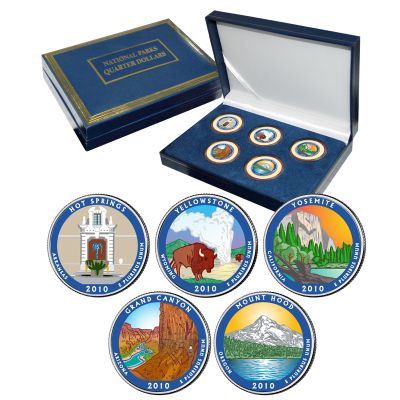 2010 America the Beautiful® National Parks Set - Colorized 1