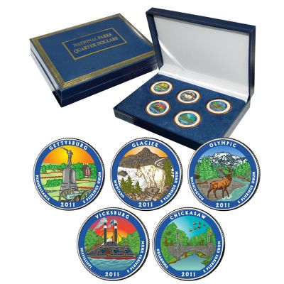 2011 America the Beautiful® National Parks Set - Colorized 1