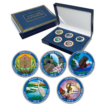 2015 America the Beautiful® National Parks Set - Colorized 2