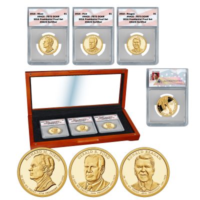 Presidential Dollar Year Set PR70 1