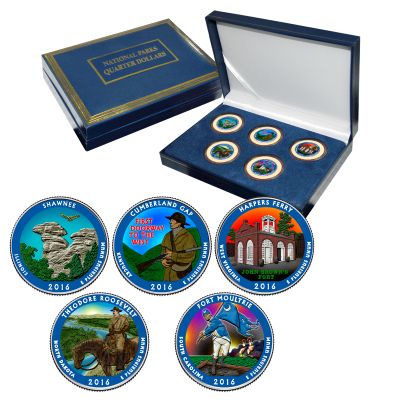 2016 America the Beautiful® National Parks Set - Colorized 2