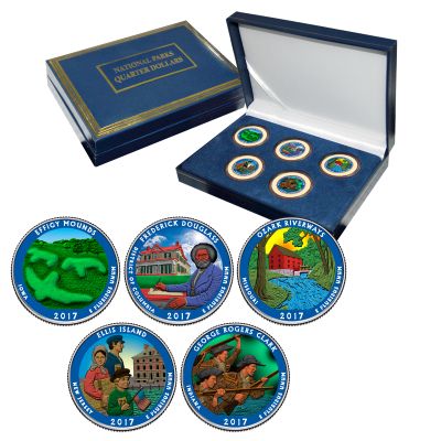 2017 America the Beautiful® National Parks Set - Colorized 2