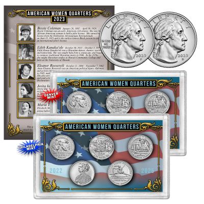 2023 BU P&D MINT AMERICAN WOMEN QUARTERS SET OF 10 1
