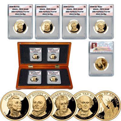 Presidential Dollar Year Set PR70 1