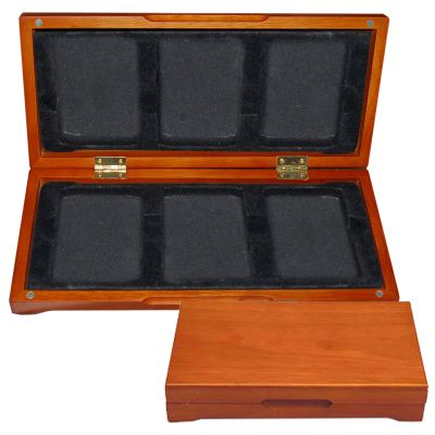 Wood Display Box for 3 or 6 Slabs 1