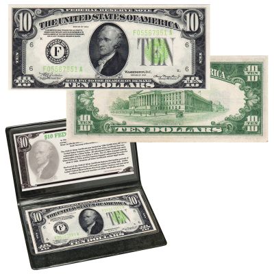 1934 $10 Federal Reserve Note 1