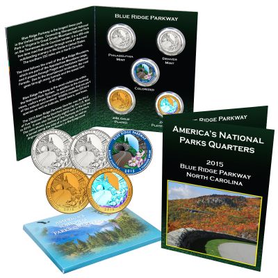 America the Beautiful® National Parks 5 Piece Quarter No. Carolina 1
