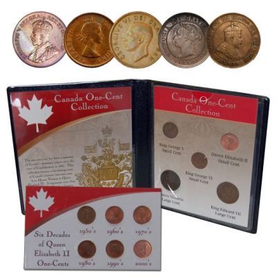 Canada Royal Monarchs One Cent Collection 1