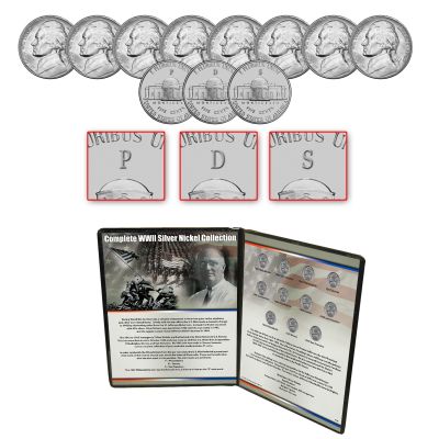 Complete WWII Nickel Collection 1