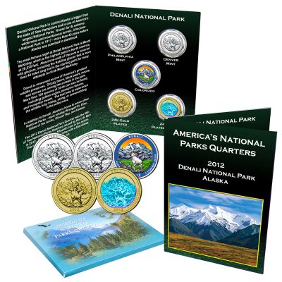 AMERICA THE BEAUTIFUL® NATIONAL PARKS 5 PIECE QUARTER Alaska 1