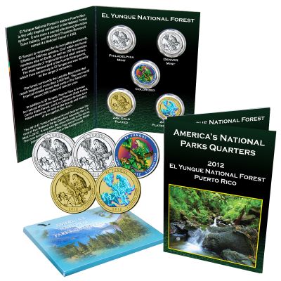 America the Beautiful® National Parks 5 Piece Quarter Puerto Rico 1