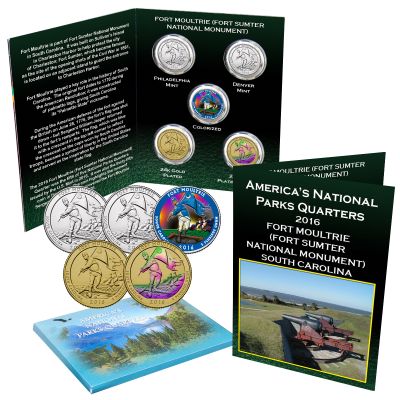 America the Beautiful® National Parks 5 Piece Quarter S.C. 1
