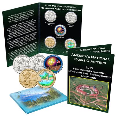 America the Beautiful® National Parks 5 Piece Quarter Maryland 1