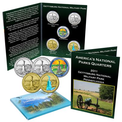 America the Beautiful® National Parks 5 Piece Quarter Pennsylvania 1