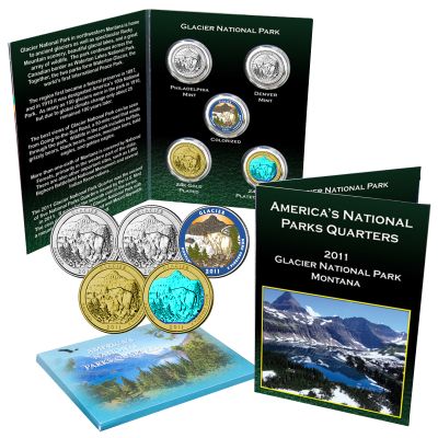 America the Beautiful® National Parks 5 Piece Quarter Montana 1