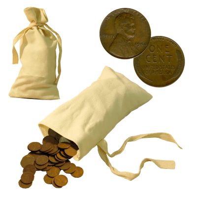 Half Pound of Wheatback Pennies 1