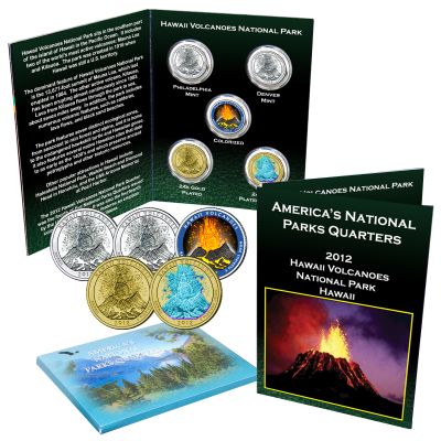 America the Beautiful® National Parks 5 Piece Quarter Hawaii 1