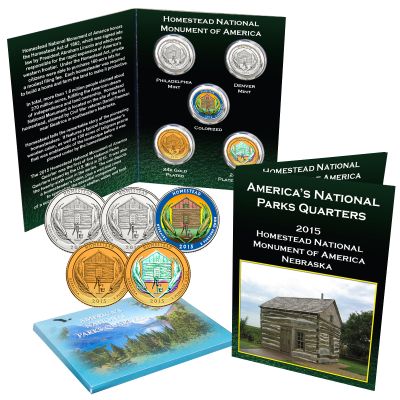 America the Beautiful® National Parks 5 Piece Quarter Nebraska 1