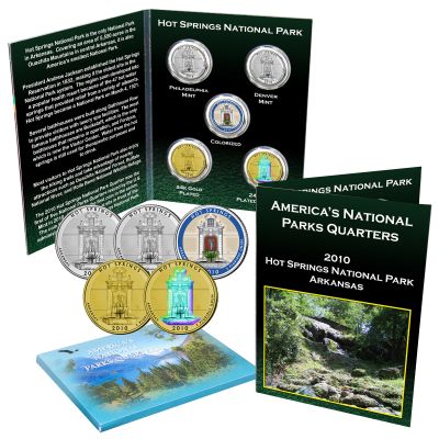 America the Beautiful® National Parks 5 Piece Quarter Arkansas 1