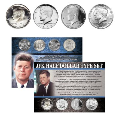 JFK Half Dollar Type Set 1