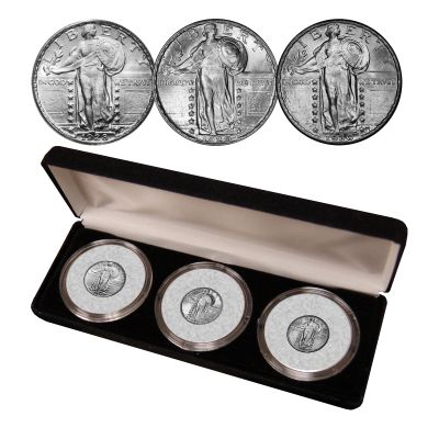 Last 3 Standing Liberty Quarters (1928-1930) 1