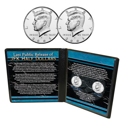 Last Public Release of JFK Half Dollars 1