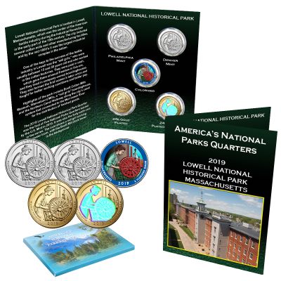 America the Beautiful® National Parks 5 Piece Quarter Set - Massachusetts 1