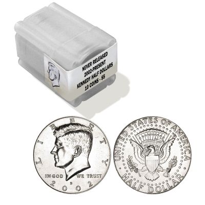 Collector’s Roll of Never-Released JFK Half Dollars 1