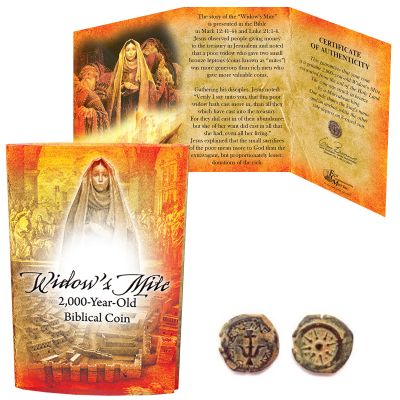 Widow's Mite 2,000 Year Old Holy Coin 1